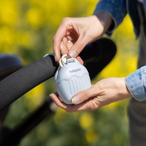 BabyOno szilikon cumitartó doboz 2cuminak kék 1656/01