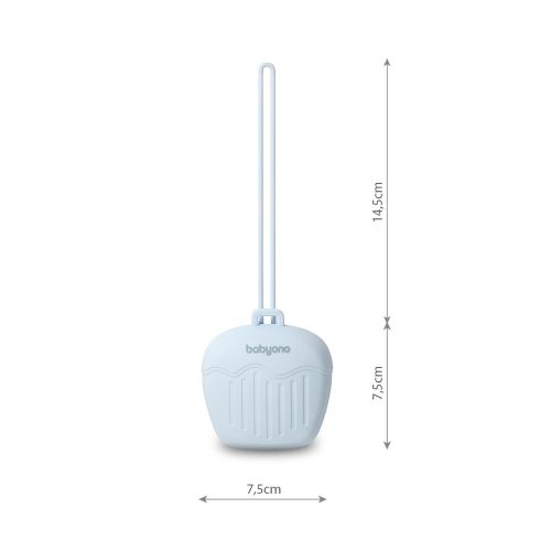 BabyOno szilikon cumitartó doboz 2cuminak kék 1656/01