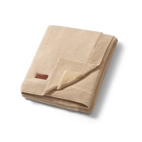   BabyOno babatakaró pamut/flanell kötött 75x100cm bézs 1671/02