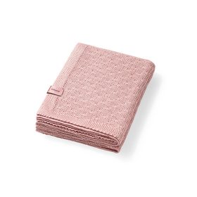BABYONO Deka pletená bambusová Pink