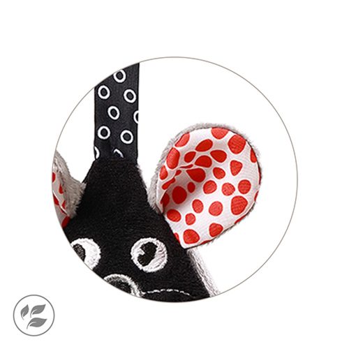 BabyOno függõ csörgõ kontrasztos színekkel MOUSE 1676