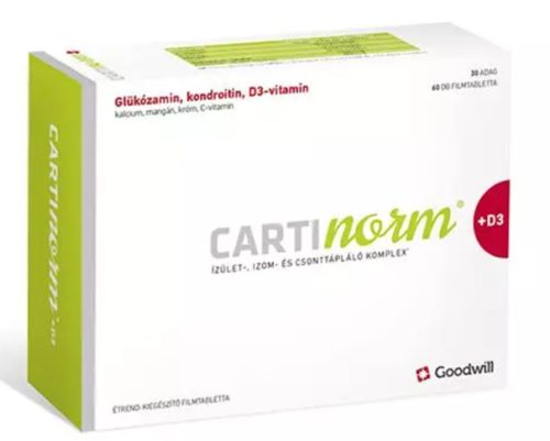 Cartinorm D3 Étrkiegészítő Filmtabletta 60x