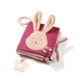BABYONO Knižka senzorická Rabbit Karo 0m+