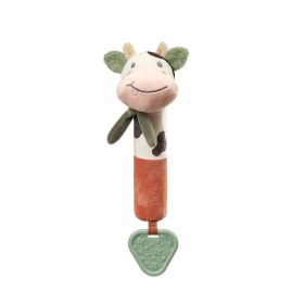 BABYONO Sípoló játék rágókával Cow Bingo 6m+