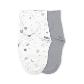  INGENUITY Zavinovačka SwaddleMe™ Ulitka pamut Sunset space 2db 0,5 TOG 0-3hónap