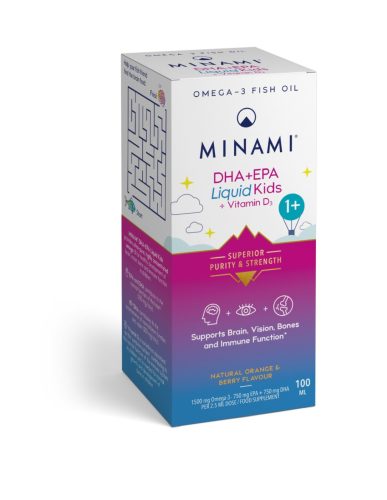 Minami Epa+Dha Liquid Kids D3 Ék 100ml