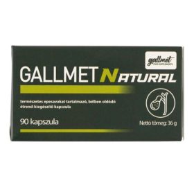 Gallmet Nat Bélben Oldódó Kapszula 90x