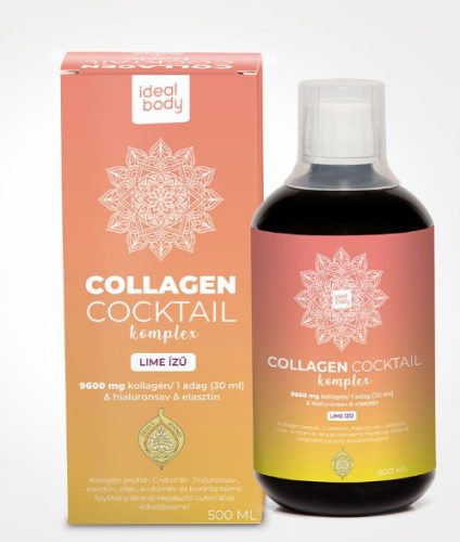 Idealbody Collagen cocktail Komplex Lime 500ml