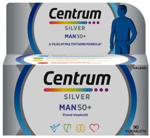 Centrum Silver Man 50+ Filmtabletta 90x