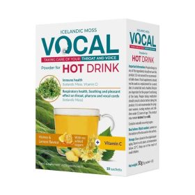 Vocal Hot Drink Italpor Méz Citrom 10x 5g