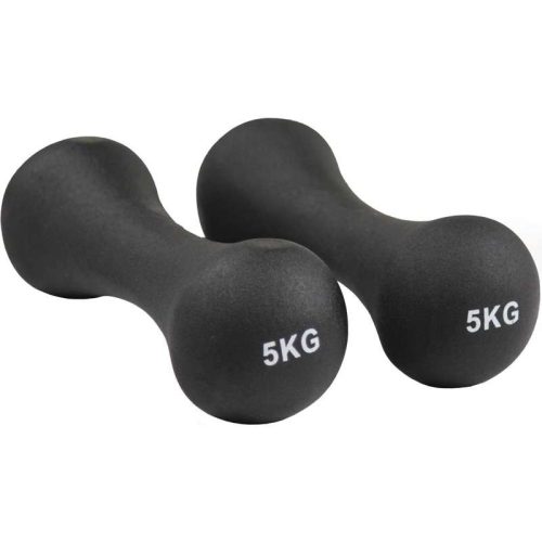 Körteformájú neoprén súlyzó 2 x 5 kg