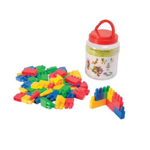 Lapos építőelem készlet Amaya