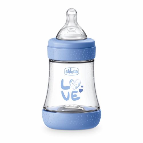 CHICCO Perfect5 szilikon cumisüveg 150 ml fiú fiú 150ml