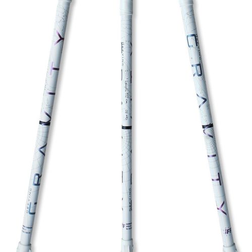 Floorball ütő üvegszálas Gravity 100/112 cm IFF balos fehér