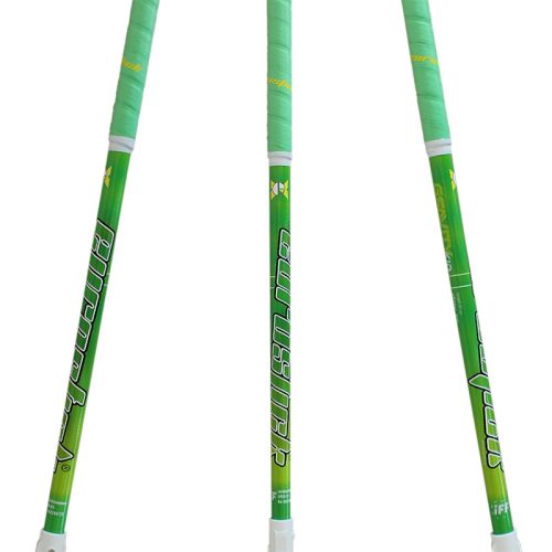 Floorball ütő üvegszálas Gravity Kids 76/87 cm IFF jobbos zöld