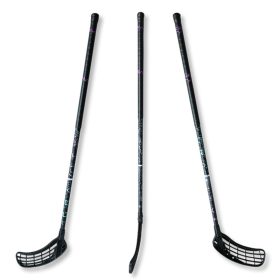   Floorball ütő üvegszálas Gravity 100/112 cm IFF balos fekete