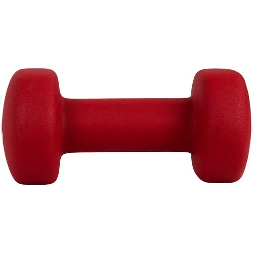 Súlyzó neoprén Aktivsport 3 kg piros