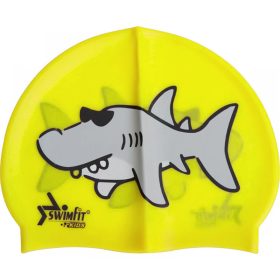 Úszósapka Swimfit cápás sárga