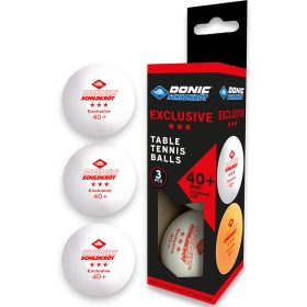 Donic Exclusive ping-pong labda 3 csillagos fehér