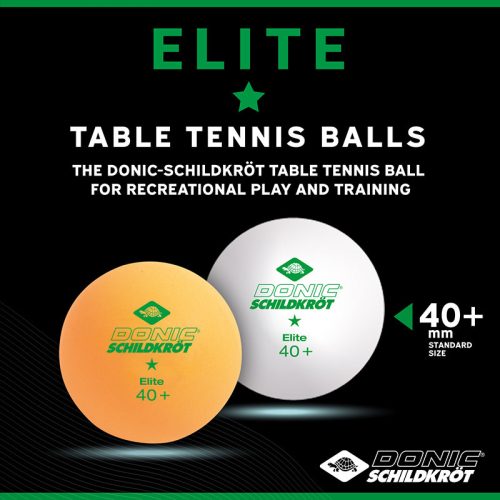Donic Elite ping-pong labda 1 csillagos fehér