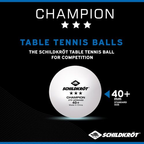 Ping-pong labda Donic Champion 3 csillagos ITTF 3 db Series 2018