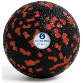 Masszázs labda Trendy Bola fekete-piros 6 cm