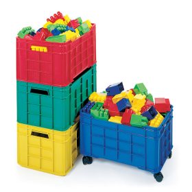 Játéktároló láda 60x40 cm kék