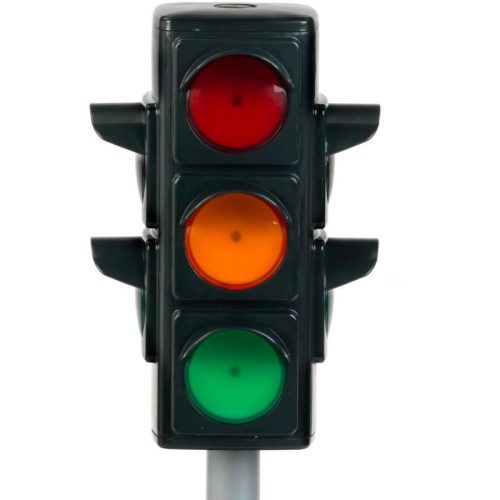 Kresz tábla szett A közlekedési lámpával