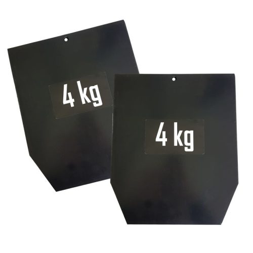 Súlymellényhez acéllemez Sveltus 2x4 kg