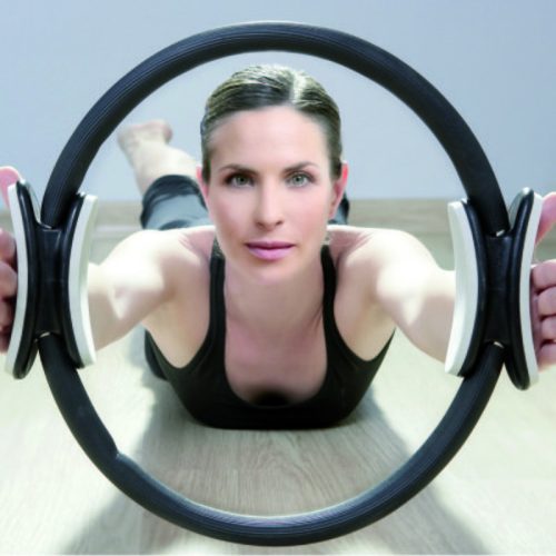 Pilates gyűrű Sveltus szürke