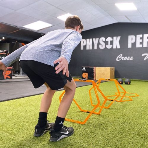 Hexa koordinációs létra Sveltus 300 cm narancs