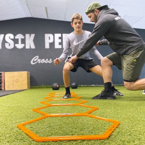 Hexa koordinációs létra Sveltus 300 cm narancs