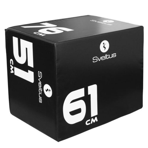 Plyo box Sveltus 3 az 1-ben 76x61x51 cm