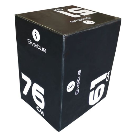 Plyo box Sveltus 3 az 1-ben 76x61x51 cm