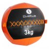 Wall ball Sveltus 3 kg fekete-narancs
