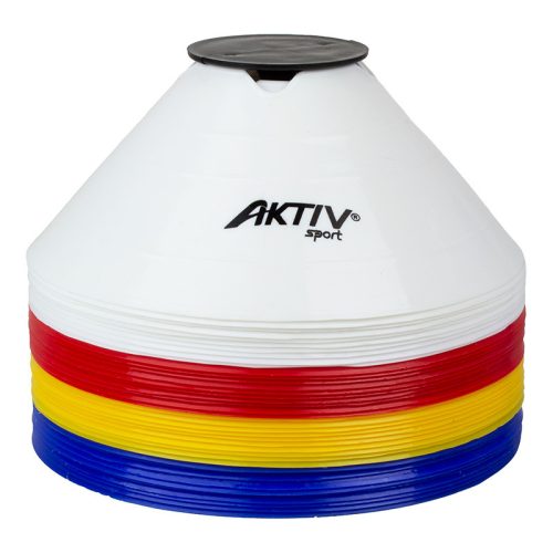 Tányérbója szett Aktivsport 10 cm 40 db