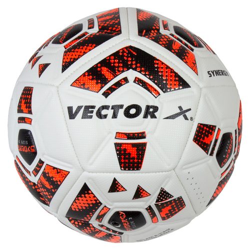 Futball labda VECTOR X SYNERGY narancs - fekete méret: 3