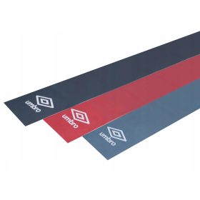 Fitnesz gumiszalag szett Umbro 3 db 120x12 cm