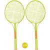 Teniszütő szett gyerekeknek 2 ütő 1 labda zöld