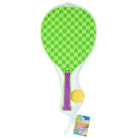 Tenisz ütő gyerekeknek 2 ütő 1 labda zöld