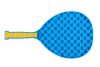 Tenisz ütő gyerekeknek 2 ütő 1 labda kék