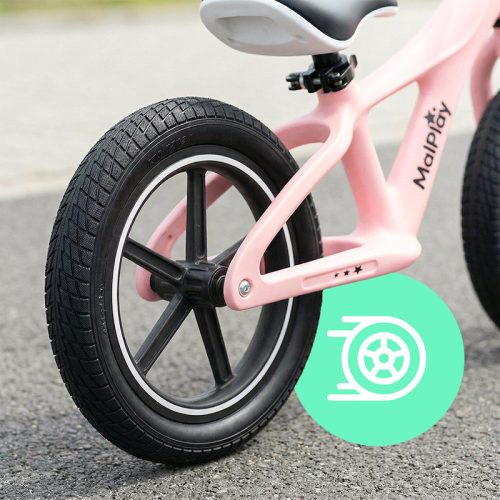 Futóbicikli NYLU pink méret: 12