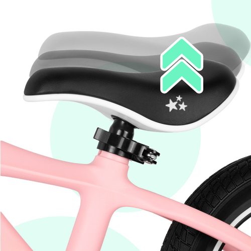 Futóbicikli NYLU pink méret: 12