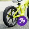 Futóbicikli NYLU citromsárga méret: 12