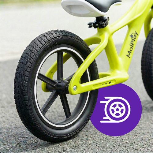 Futóbicikli NYLU citromsárga méret: 12