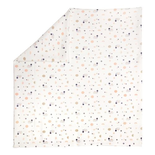 BabyBruin vastag duplafalú takaró mintás 80/90 cm elefánt