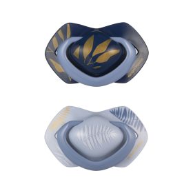   CANPOL BABIES Szilikon cumi szimmetrikus Light touch GOLD 18m+ 2db kék