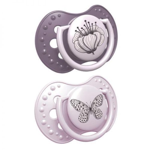 LOVI Soothing Soother Dynamic Botanic 3-6m 2 db - kislány
