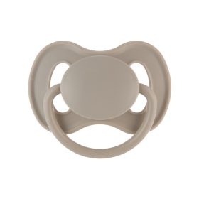 CANPOL BABIES Kaucsuk cumi kerek heggyel Nude 0-6m bézs