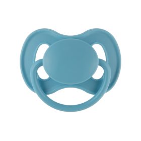 CANPOL BABIES Kaucsuk cumi kerek csúccsal Nude 6-18m kék